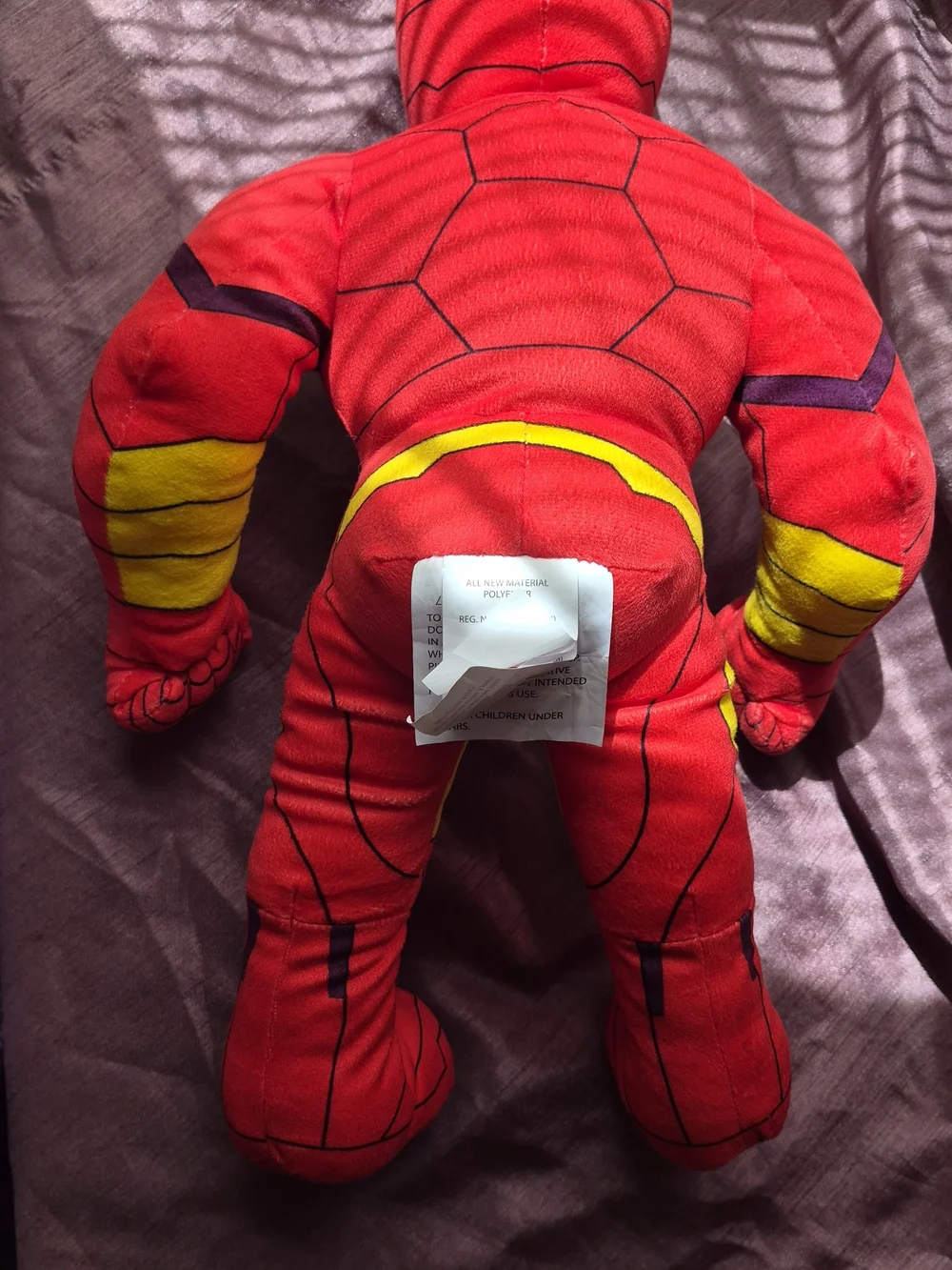 Marvel Super Hero Adventures Iron Man Plush Pillow Buddy – 20” Large Stuffed Toy - Picture 5 of 6